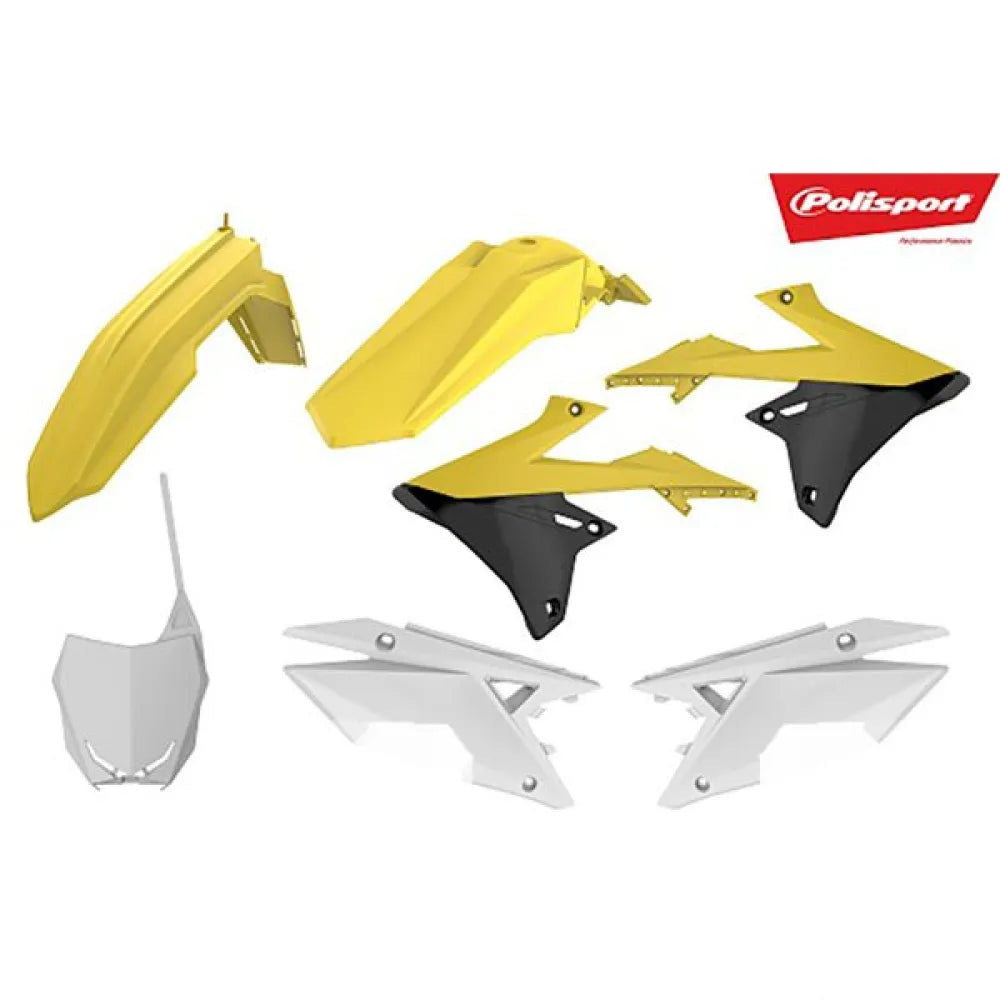 Polisport MX Suzuki RMZ250 19-20 RMZ450 18-20 90763 plastics kit refurbished