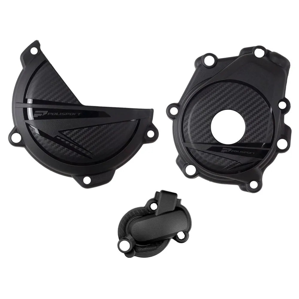 Polisport off road KTM SX-F/XC-F 450 23-24/Husqvarna FC/FS 450 23-24 Clutch&Ignition Cover Protector