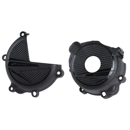 Polisport off road Suzuki Drz400 00-23 Clutch&Ignition Cover Protector