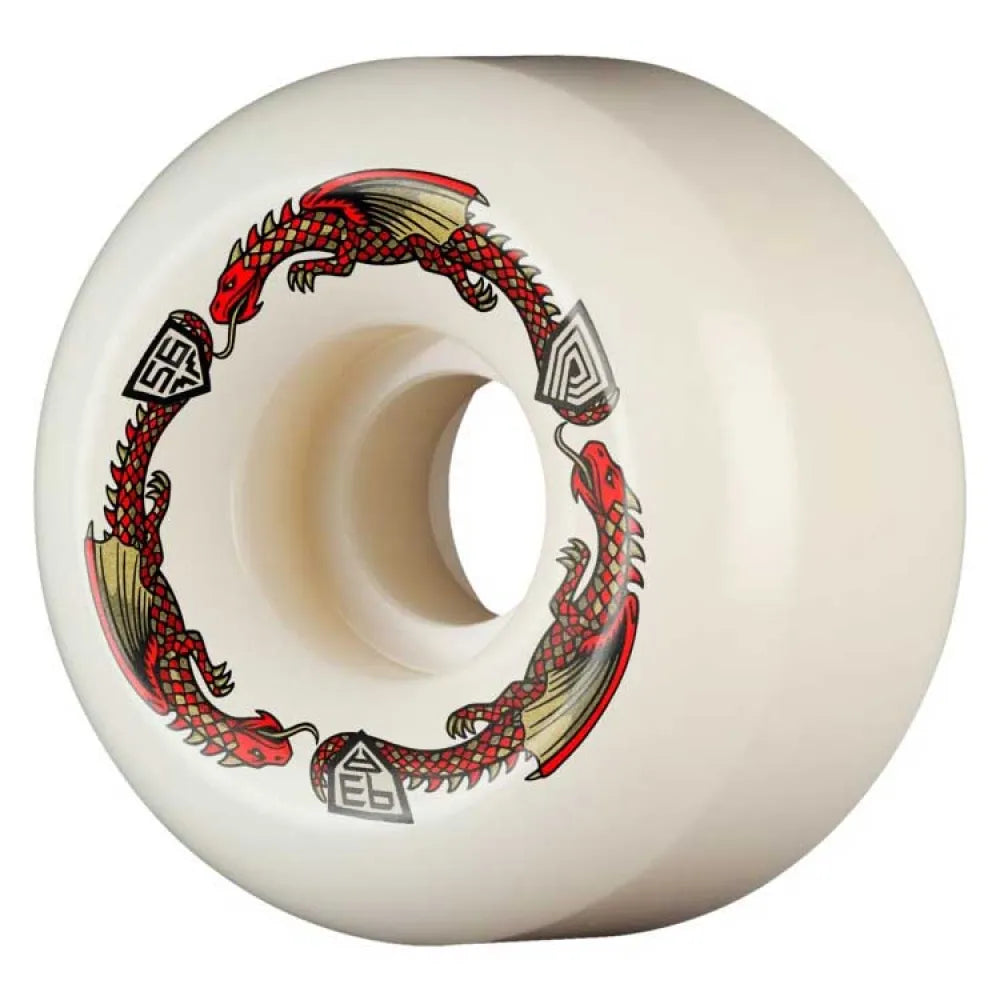 Powell peralta Dragon formula red v6 skateboard wheels 4 units