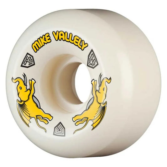 Powell peralta Dragon formula yellow vallely v6 skateboard wheels 4 units