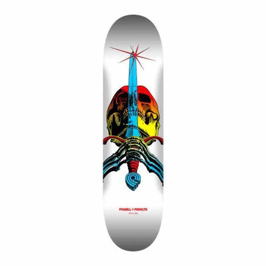 Powell peralta Skull & sword yellow fade maple 243 k20 8.25 x 31.95 skateboard deck