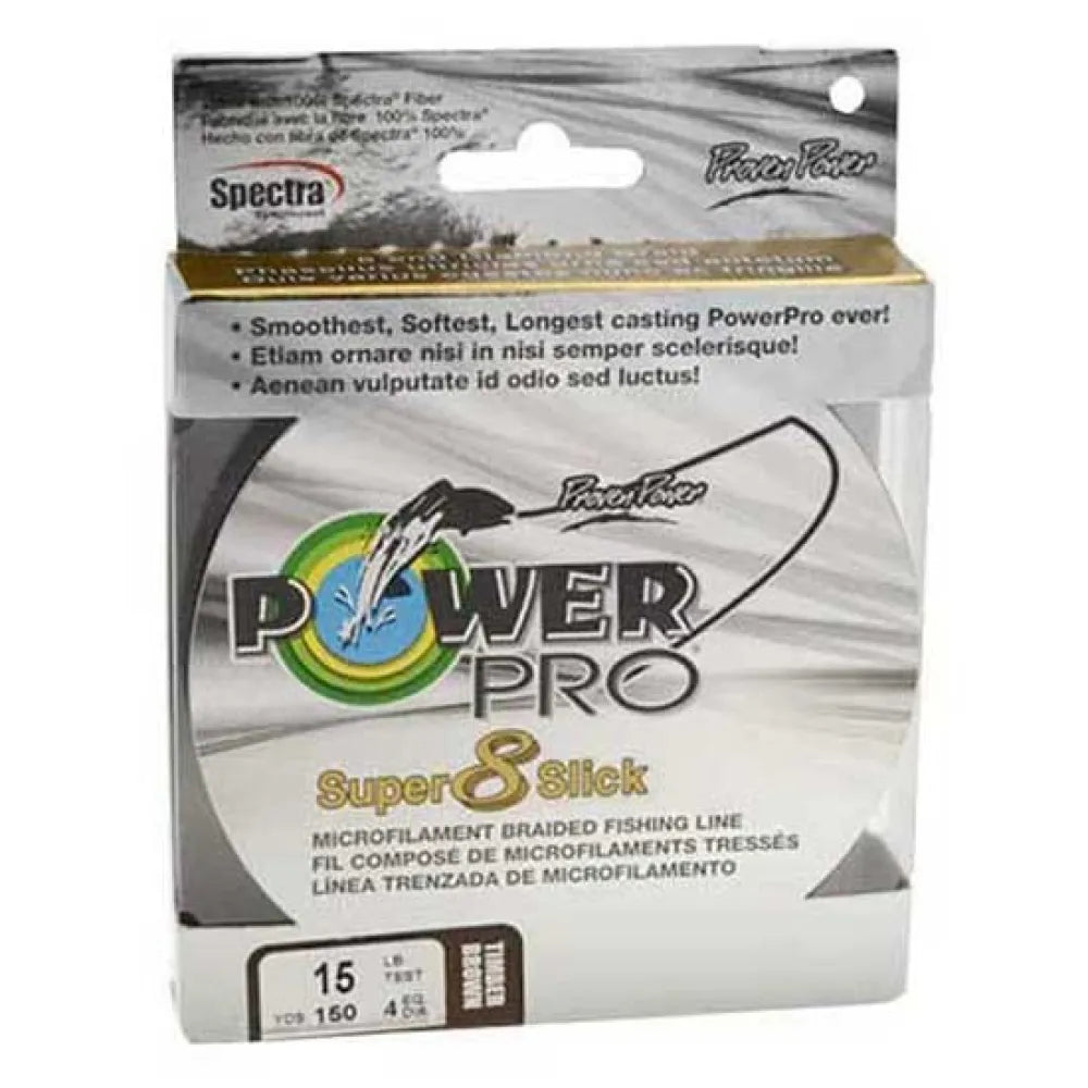 Power pro Sup 8 Slick V2 455 m braided line