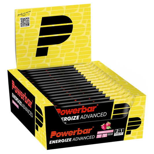 Powerbar Energize Advanced energy bars box raspberry 55g 15 units