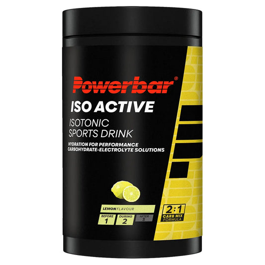 Powerbar IsoActive Powder lemon 600g 6 units