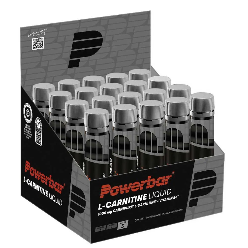 Powerbar Lcarnitina Black Line drink vials box 20 units