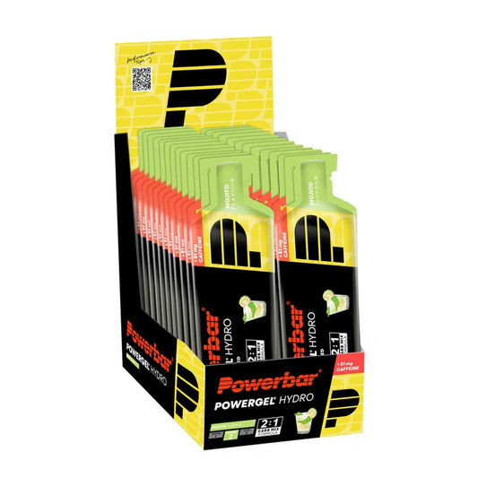 Powerbar Powergel Hydro energy gels box mojito 67ml 24 units