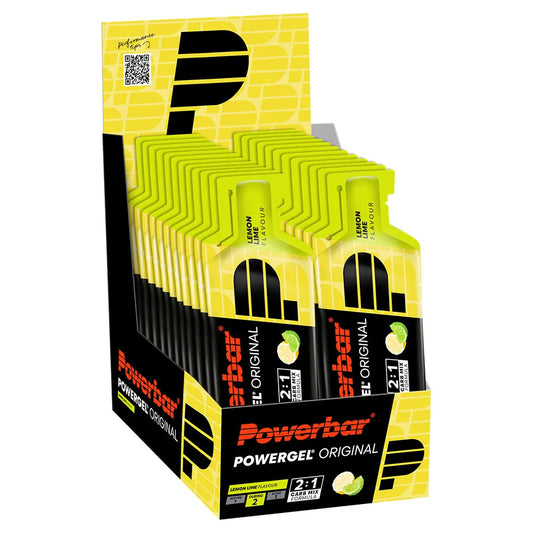 Powerbar PowerGel Original energy gels box Lemon&Lime 41g 24 units