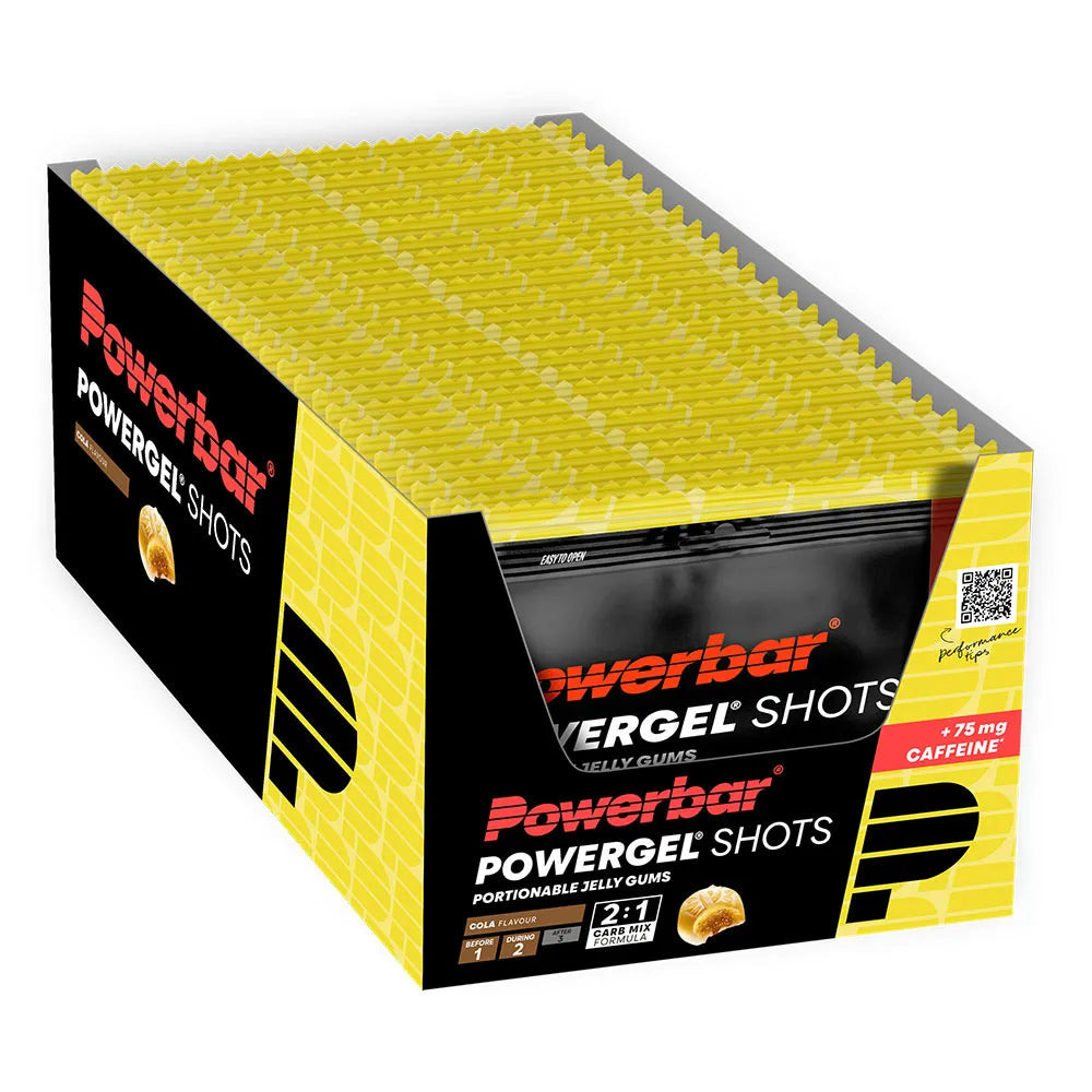 Powerbar Powergel Shot Energy Gummies Box Cola 60g 24 units