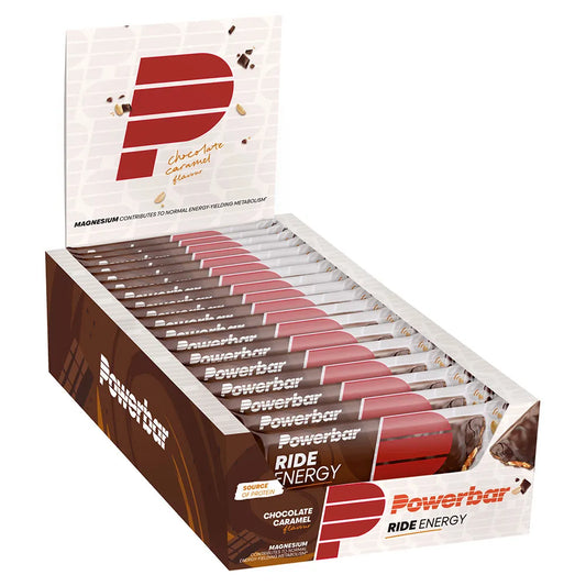 Powerbar Ride energy bars box chocolate&caramel 55g 18 units