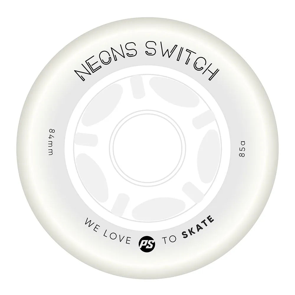 Powerslide Neons switch skates wheels 4 units