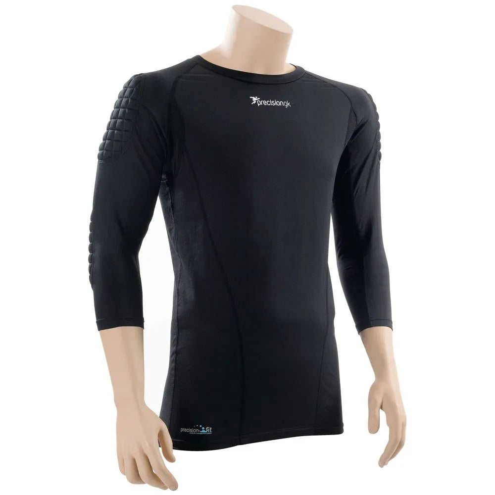 Precision Padded Baselayer Goalkeeper Junior Long Sleeve Protective Jersey