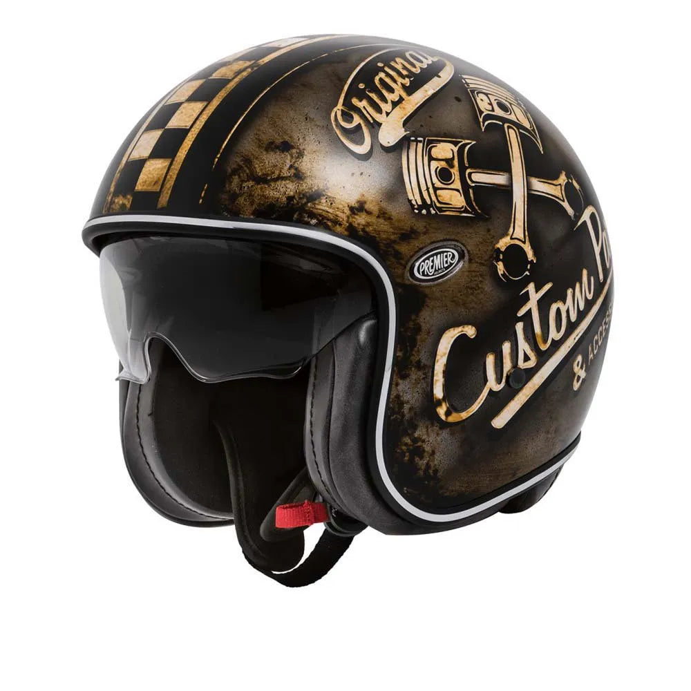 Premier helmets Vintage OP9 BM 22.06 open face helmet