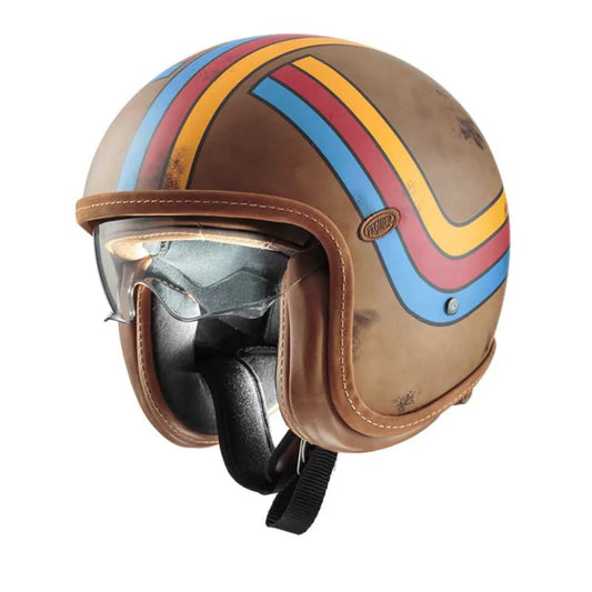 Premier helmets Vintage Platinum Edition EX 22.06 open face helmet