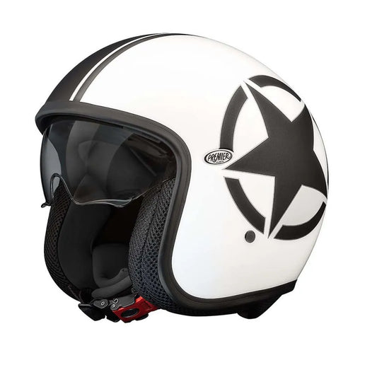 Premier helmets Vintage Star 8 BM 22.06 open face helmet
