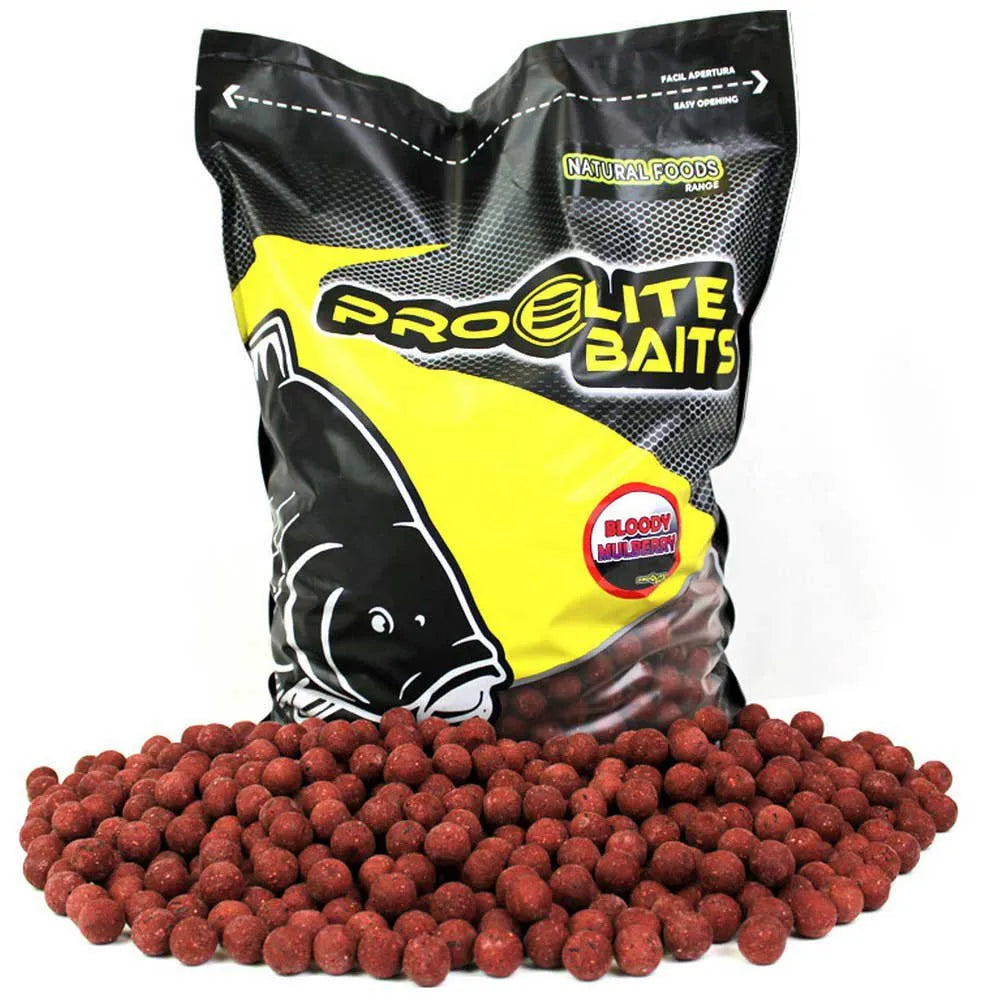 Pro elite baits Natural Bloody Mulberry 8Kg boilie