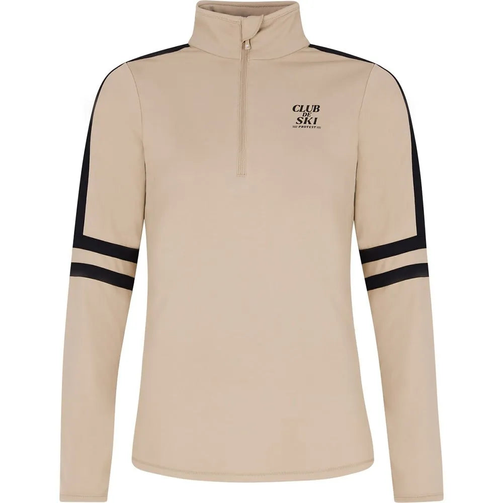 Protest Prue half zip long sleeve T-shirt