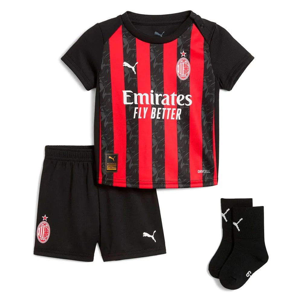 Puma AC Milan 25/26 home short sleeve Junior Set