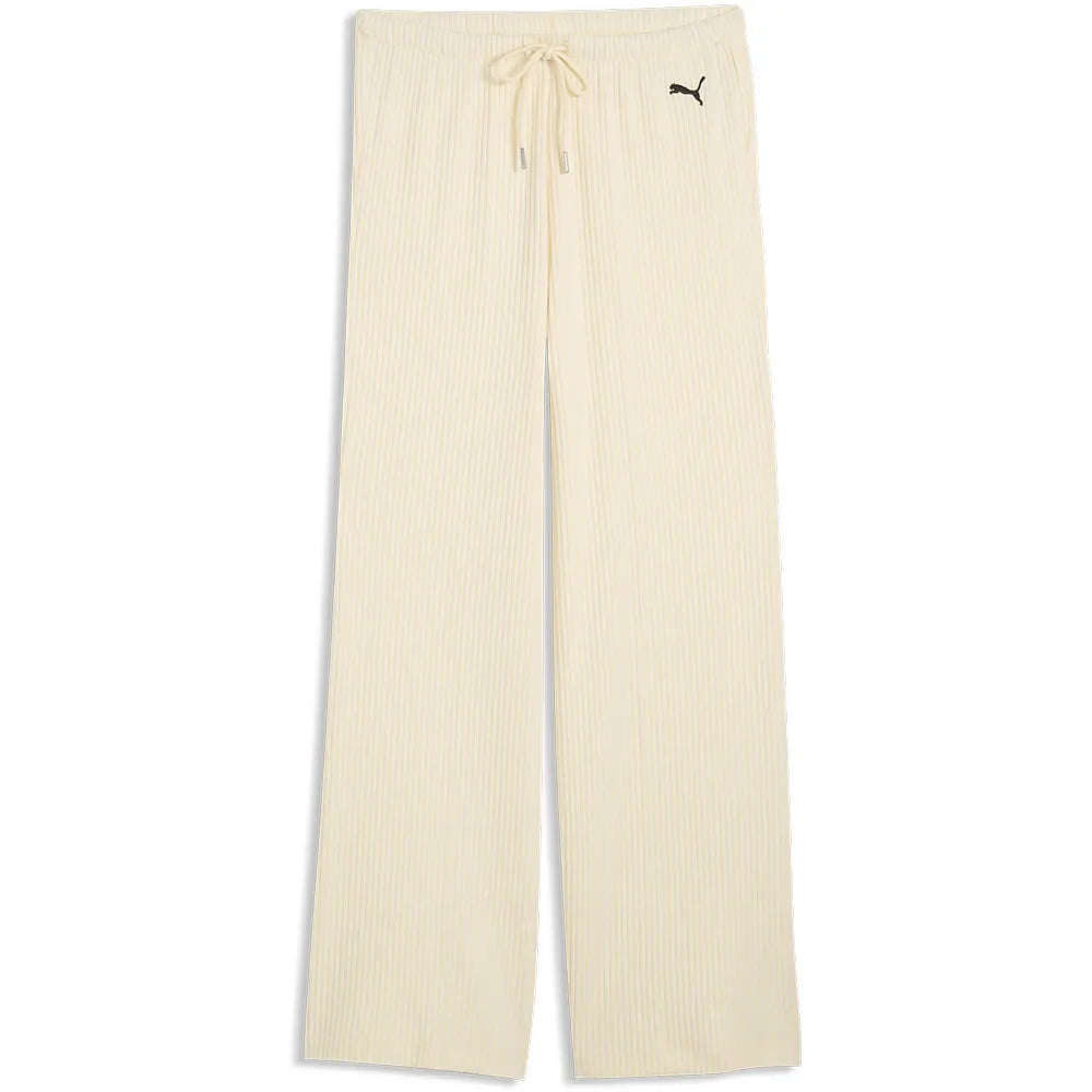 Puma Ess Ribbed Wide Leg Soft Touch Op sweat pants