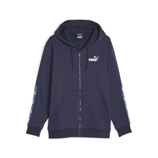 Puma Ess Tape Camo full zip sweatshirt