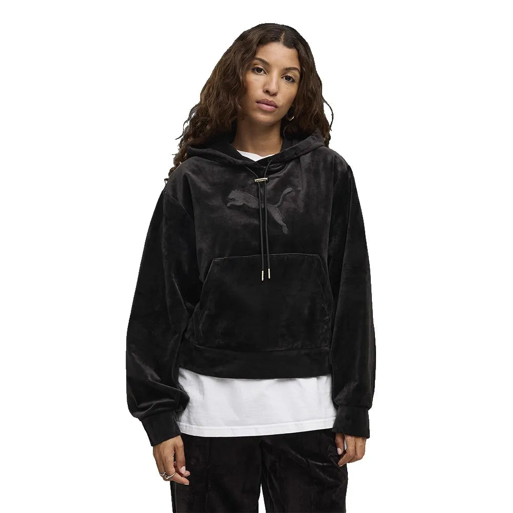 Puma Essential Elevated Standard Velour hoodie