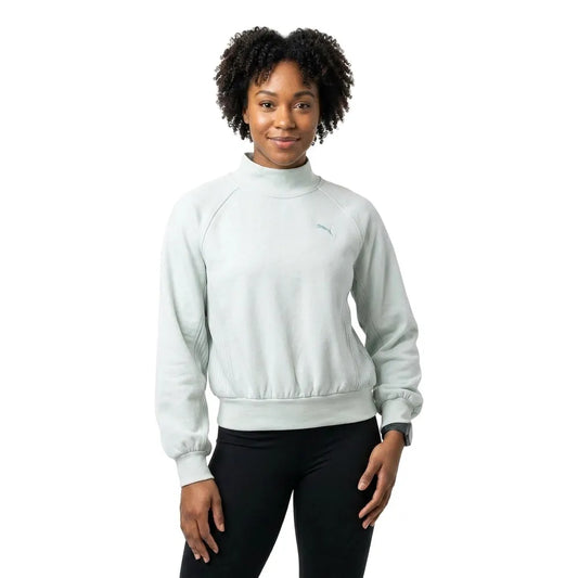 Puma Her Relaxed Mock Neck sweatshirt