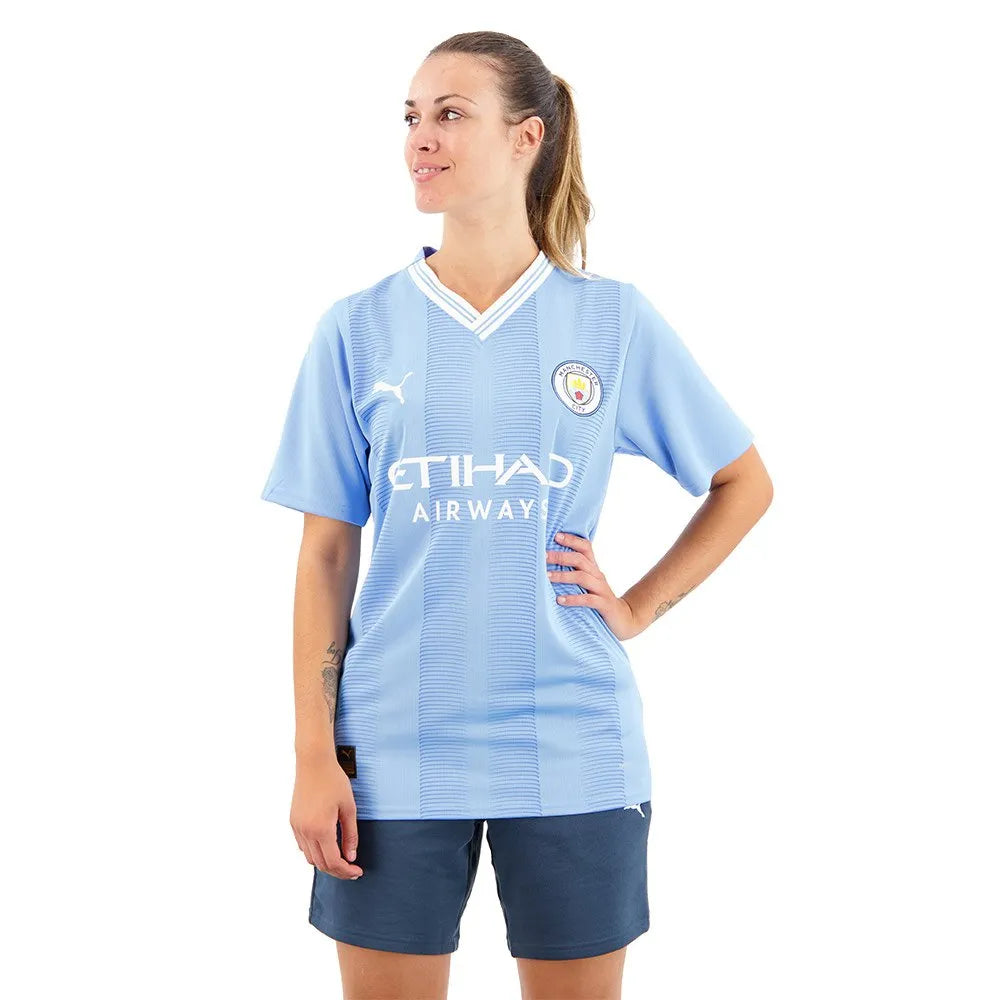 Puma Manchester City FC 23/24 home short sleeve T-shirt