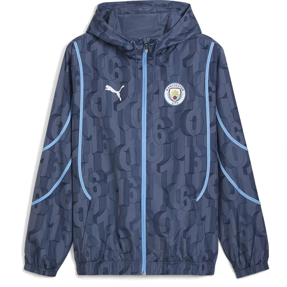 Puma Manchester City FC 24/25 pre match hoodie