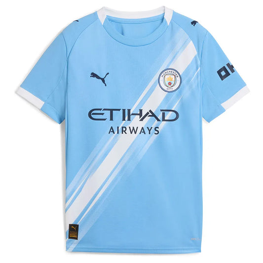 Puma Manchester City FC 25/26 Replica home junior short sleeve T-shirt