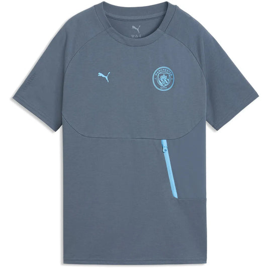 Puma Manchester City FC 26/27 Tech Pocket travel junior short sleeve T-shirt