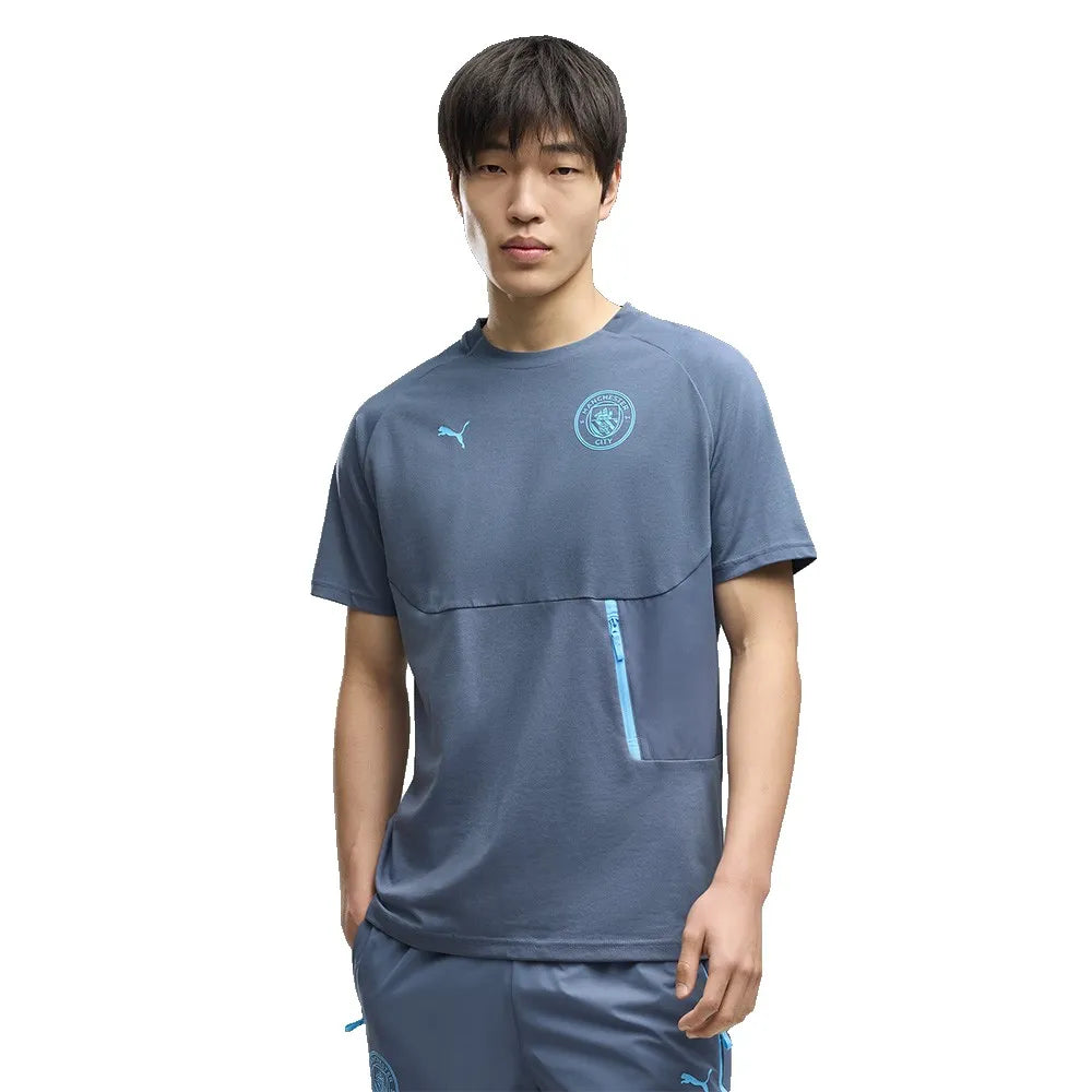Puma Manchester City FC 26/27 Tech Pocket travel short sleeve T-shirt