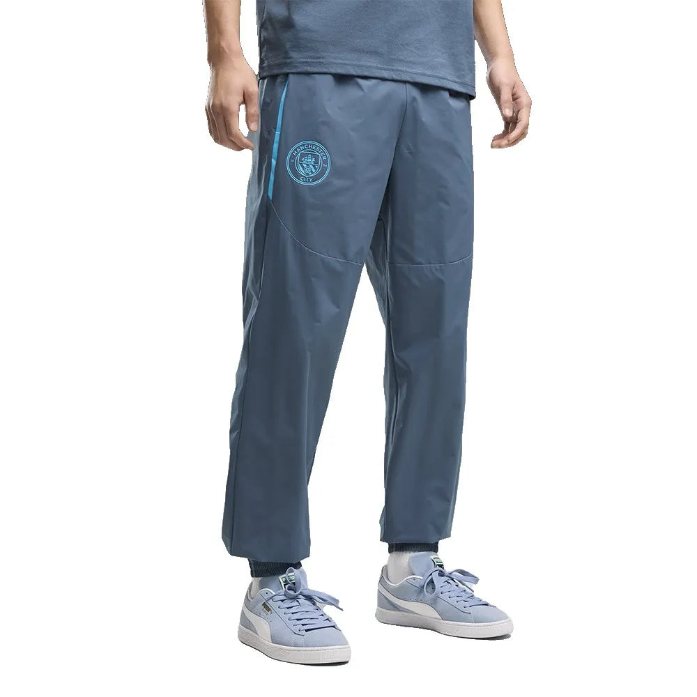 Puma Manchester City FC 26/27 Tech Woven travel tracksuit pants