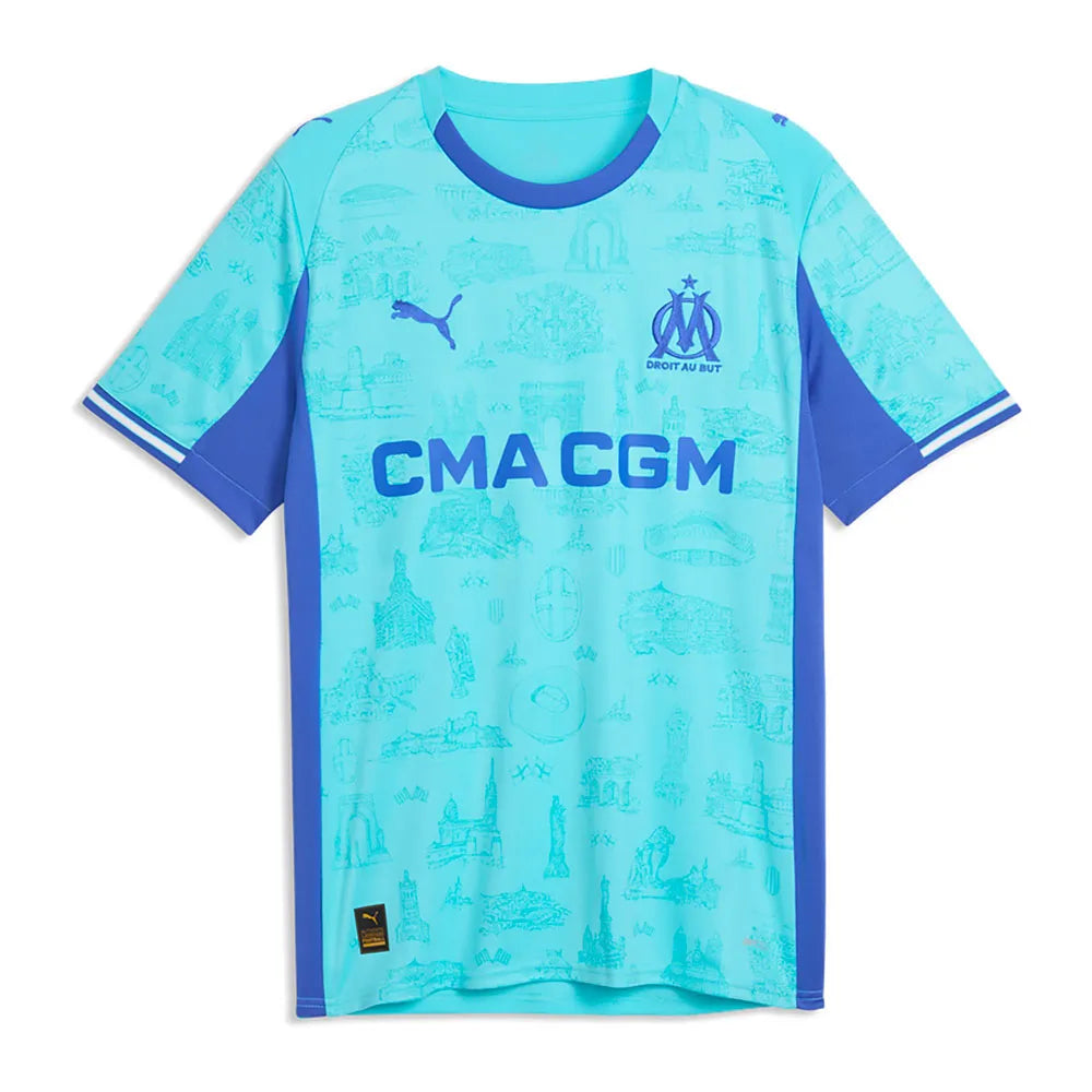 Puma Olympique Marseille Special Edition Replica short sleeve T-shirt