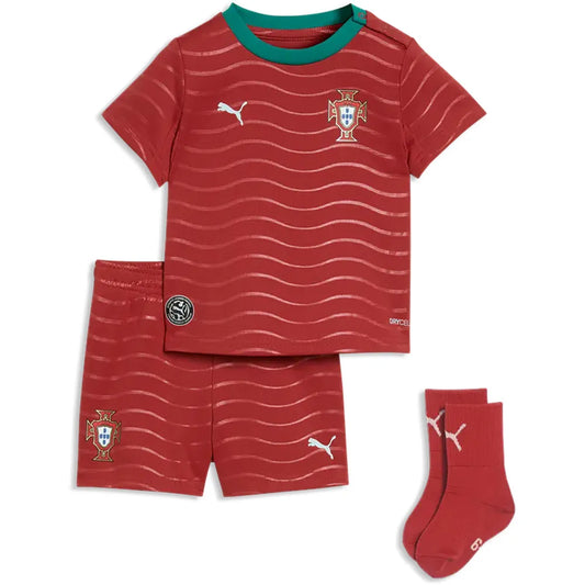 Puma Portugal 25/26 Infant home short sleeve Junior Set