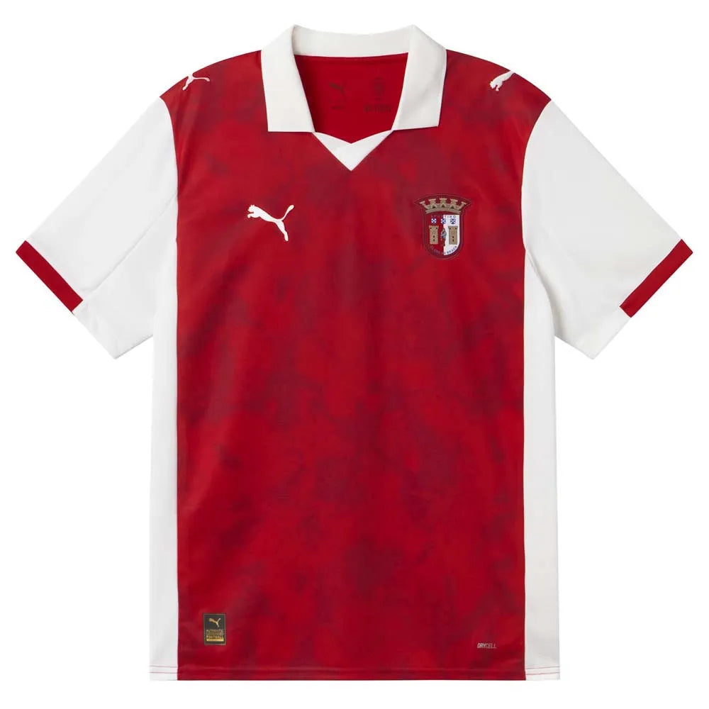 Puma SC Braga 25/26 home short sleeve T-shirt