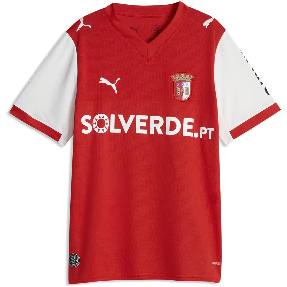 Puma SC Braga home junior short sleeve T-shirt