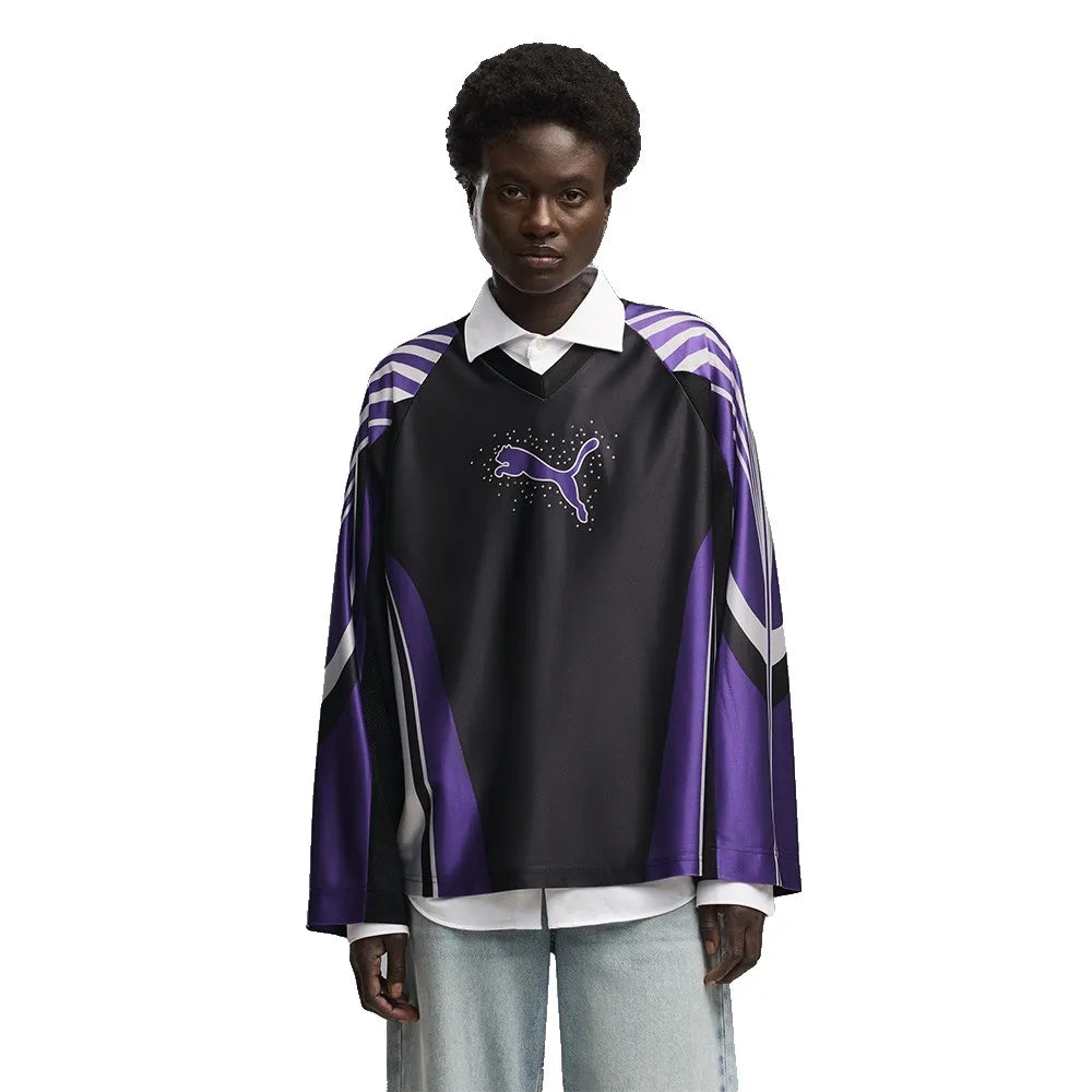 Puma Street Glam Oversized Bedazzled long sleeve T-shirt