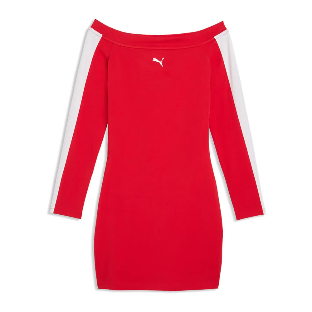 Puma T7 long sleeve short dress