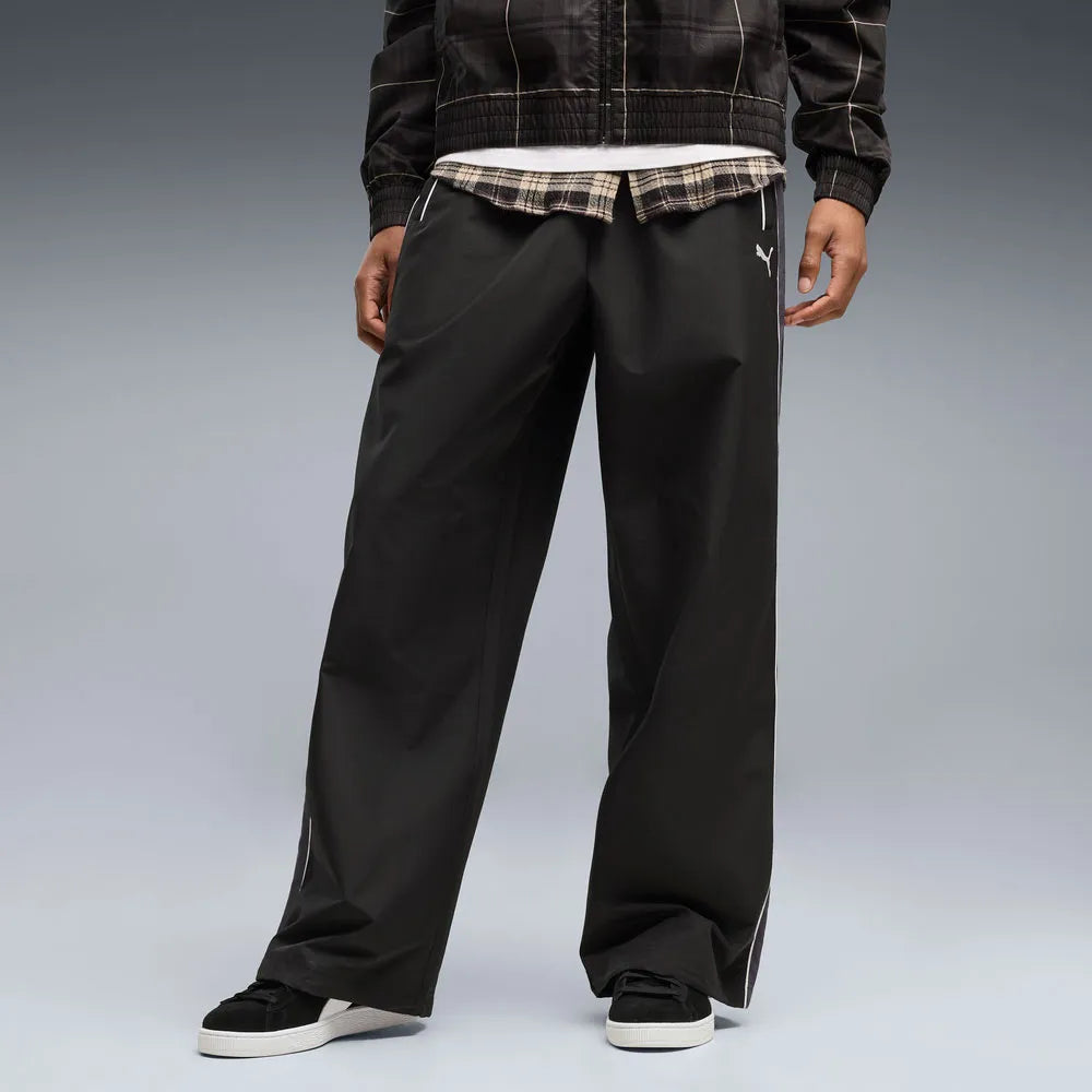 Puma T7 Oversized Woven tracksuit pants