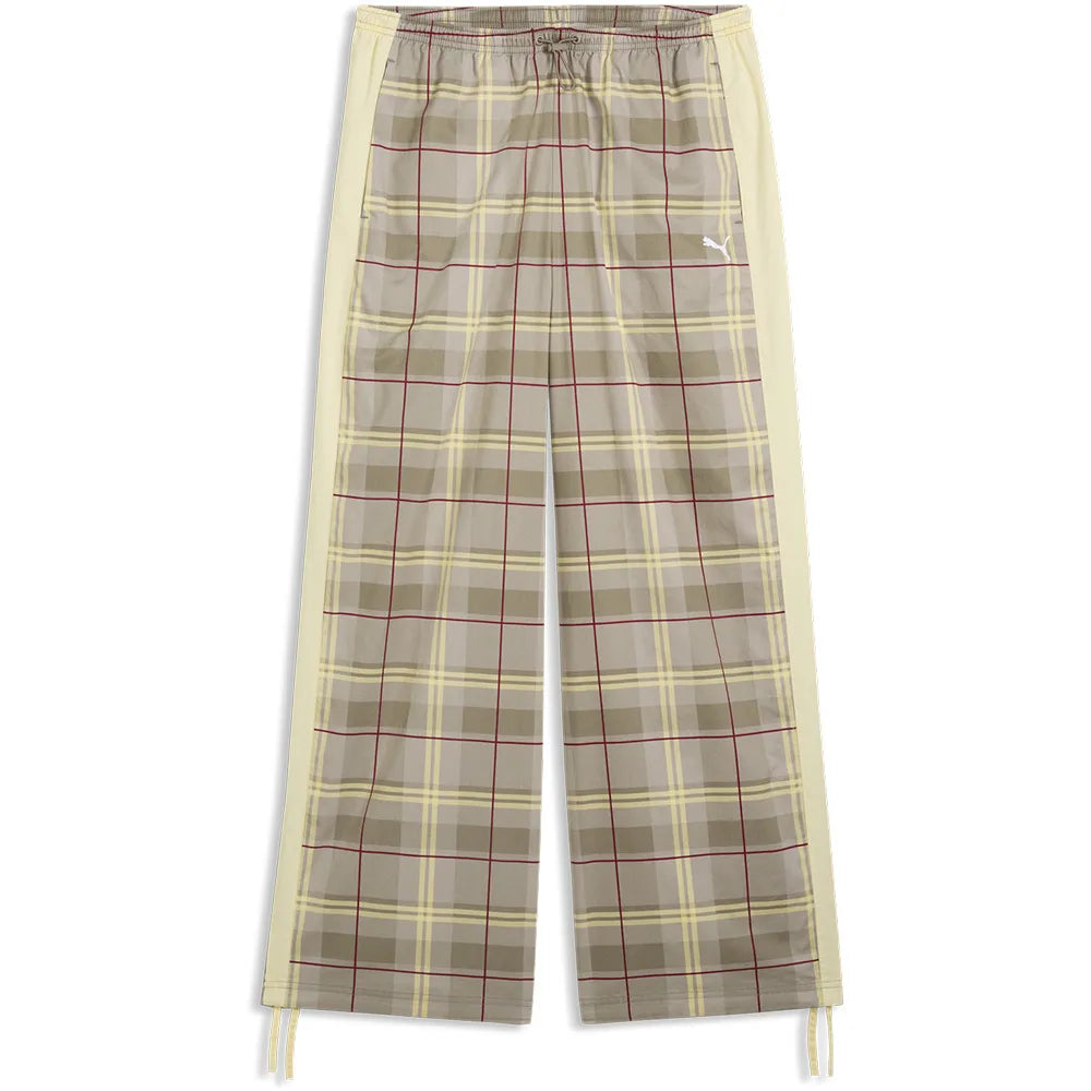 Puma T7 Relaxed Tartan Woven Op sweat pants