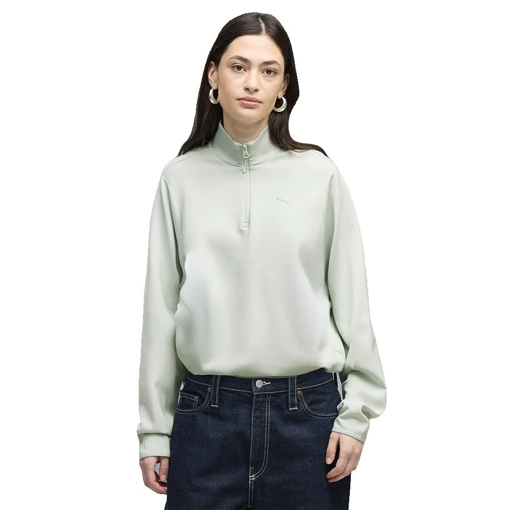 Puma Tech Sense Relaxed half zip sweatshirt