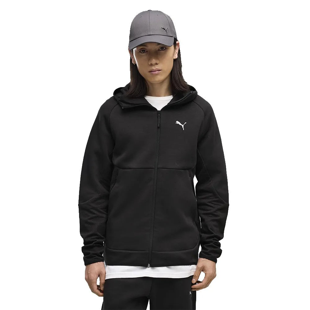 Puma Tech Slim Elevated full zip sweatshirt