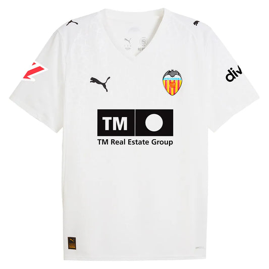 Puma Valencia CF 25/26 Replica home junior short sleeve T-shirt