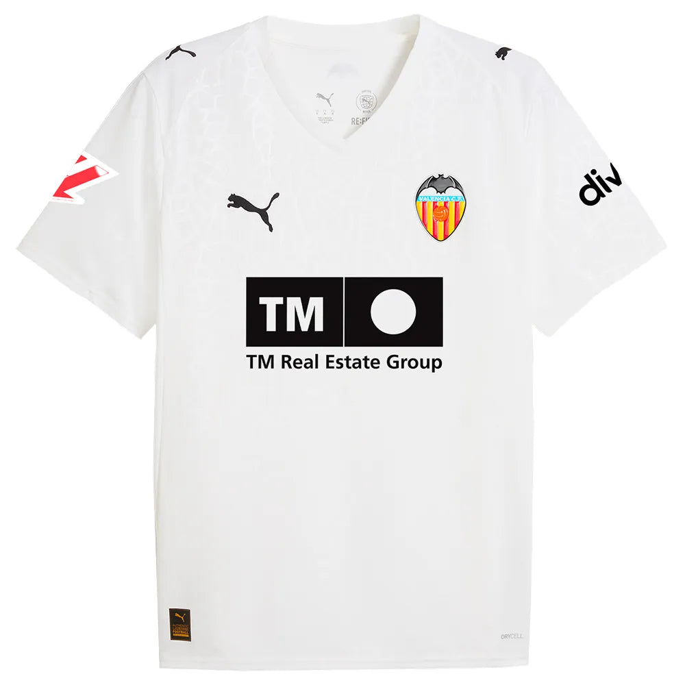 Puma Valencia CF 25/26 Replica home short sleeve T-shirt