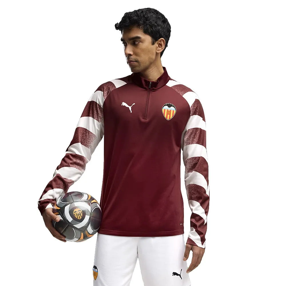 Puma Valencia CF 26/27 Warm Up pre match half zip sweatshirt