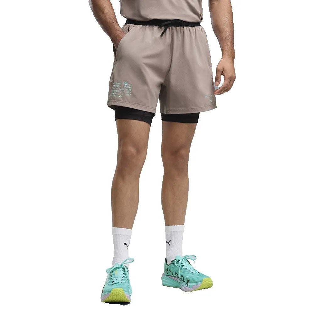 Puma X Hyrox 2In1 Pwrmode sweat shorts