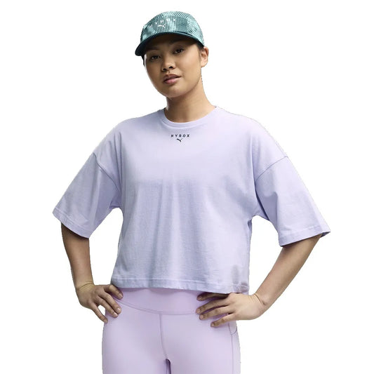 Puma X Hyrox Cropped Lifestyle short sleeve T-shirt