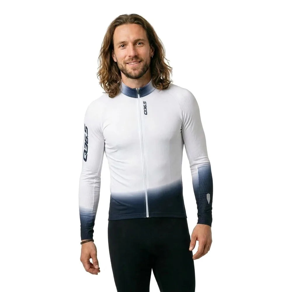 Q36.5 Gregarius Hybrid Light Collar Fade long sleeve jersey