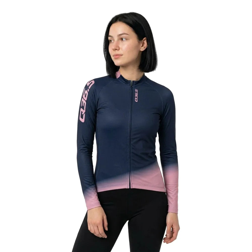 Q36.5 Gregarius Hynrid Light Collar Fade long sleeve jersey