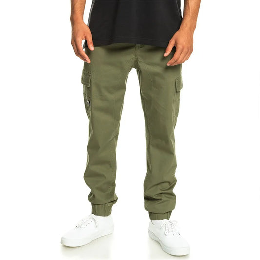 Quiksilver Cuffed Mid Waist cargo pants